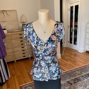 Express Design Studio Floral Blouse - Size‎ Small
